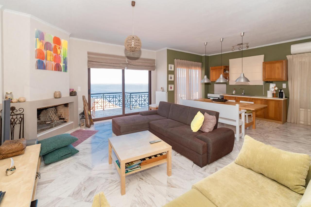 Horizon House Leilighet Koróni Eksteriør bilde